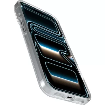   OtterBox React Series MagSafe Tok iPhone 17 Pro Max, Ütésálló, Vékony, Műanyag, Bumper, Vezeték Nélküli Töltéssel Kompatibilis, Átlátszó