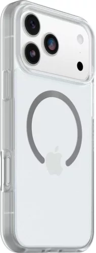 OtterBox React Series MagSafe Tok iPhone 17 Pro Max, Ütésálló, Vékony, Műanyag, Bumper, Vezeték Nélküli Töltéssel Kompatibilis, Átlátszó