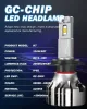 KATUR H7 LED Fényszóró Szett, 110W, 20000 lm, 12V, 6500K Xenon Fehér, Canbus Ready, Plug And Play, IP65, Első, 2 Darab, 50000 Óra Élettartam