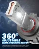 KATUR H7 LED Fényszóró Szett, 110W, 20000 lm, 12V, 6500K Xenon Fehér, Canbus Ready, Plug And Play, IP65, Első, 2 Darab, 50000 Óra Élettartam