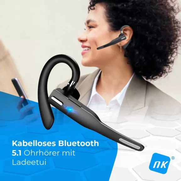 NK NK-FA32004 Bluetooth Fülhallgató, Vezeték Nélküli, In Ear, 60 mAh Akkumulátor, 6-8 Óra Üzemidő, 90 Perc Töltés, Mikrofon, Fekete NK NK-FA32004 Bluetooth Fülhallgató, Vezeték Nélküli, In Ear, 60 mAh Akkumulátor, 6-8 Óra Üzemidő, 90 Perc Töltés, Mikrofon, Fekete