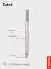 Lenovo USI Pen 2 Aktív Toll, Aluminium Ház, Chromebook Kompatibilis, AAAA Alkáli Elem, 1 Év Készenléti Idő, Szürke