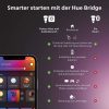 Philips Hue White E27 LED izzó, 9 W, 806 lm, Meleg Fehér, Dimmelhető, Smart Light, Voice Control, App Control, Energy Star, Műanyag