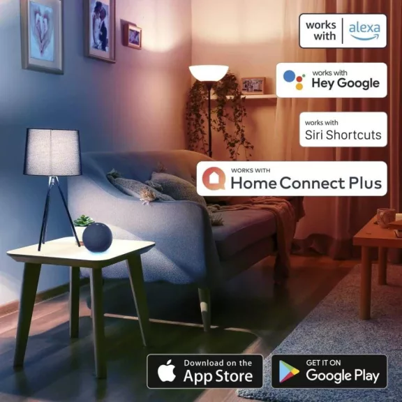 Hama 176592 Okos Radiátor Termosztát, Wi-Fi, Zigbee, Programozható, LED Kijelző, App Vezérlés, Érzékelés Ablaknyitás, Fagyvédelem, Fehér