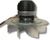 Fandis VFC2C23 Füstelszívó Ventilátor ECOFIT 2RECA3 Motorral, Pelletkályha, 140/170 m³/h, 2700/3015 1/min, 23/27 W, Hall Szenzor, 150 mm Lapát, 31 mm Magasság