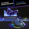 KLIM Blaze Vezeték Nélküli Gaming Egér, USB, Optikai, 6000 DPI, RGB Világítás, Beépített Lítium-Polimer Akkumulátor, Töltőállomás, 7 Gomb, Fekete