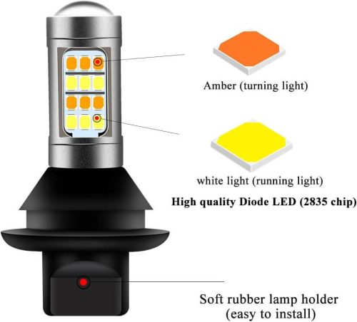 KaiDengZhe (2db) 1156 BAU15S PY21W LED Izzók