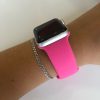 Apple Watch Kompatibilis Sport Szíj (Barbie Pink) - LP