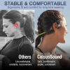 CelsusSound Nyitott OPEN-EAR Fülhallgató - Bone Conduction Technológiával, IP54 Vízálló és Bluetooth 5.2, Könnyű Sport Fejhallgató