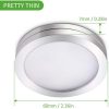 Sxstar 4 darabos LED szekrény alatti világító készlet, 12V belső LED tető spotlámpa