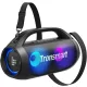 Tronsmart Bang SE Kültéri Bluetooth Hangszóró, 40 W, Sztereó, Bluetooth 5.3, 24 Óra Üzemidő, IPX6 Vízálló, LED Fény, Vállpánt