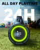 Tronsmart Bang SE Kültéri Bluetooth Hangszóró, 40 W, Sztereó, Bluetooth 5.3, 24 Óra Üzemidő, IPX6 Vízálló, LED Fény, Vállpánt