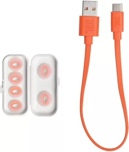 JBL Tune Flex TWS Vezeték Nélküli Fülhallgató, In Ear, True Wireless, Bluetooth 5, 12 mm Hangszóró, 32 Óra Zenelejátszás, Zajszűrés, Fehér