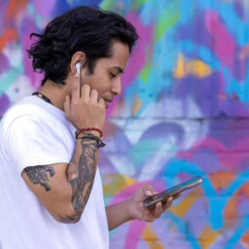 JBL Tune Flex TWS Vezeték Nélküli Fülhallgató, In Ear, True Wireless, Bluetooth 5, 12 mm Hangszóró, 32 Óra Zenelejátszás, Zajszűrés, Fehér