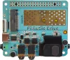 RASPIAUDIO PIAudioDrive Hangkártya Raspberry Pi 5, Audio DAC, 24 Bit 96kHz, Fejhallgató Kimenet, Beépített Hangszóró, Sztereó Mikrofon, AUX Bemenet, Bluetooth, USB-C PD 100W, Linux