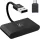 Vinmooog Vezeték Nélküli CarPlay Adapter, iPhone, Vezetékes CarPlay Átalakítás Vezeték Nélkülire, Bluetooth, 5 GHz WiFi, USB, USB–USB-C Adapter, Fekete