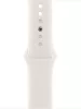 Apple Watch Sport Szíj, Fluoroelasztomer Anyag, Puha Bőrbarát, Innovatív Zár, 40 Mm, Polar Star, S/M