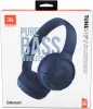JBL Tune 510BT Bluetooth Fejhallgató, On Ear, Vezeték Nélküli, JBL Pure Bass Hangzás, 32 Ω, 94 dB, Passzív Zajszűrés, USB-C Töltés, 40 Óra Üzemidő, Kék
