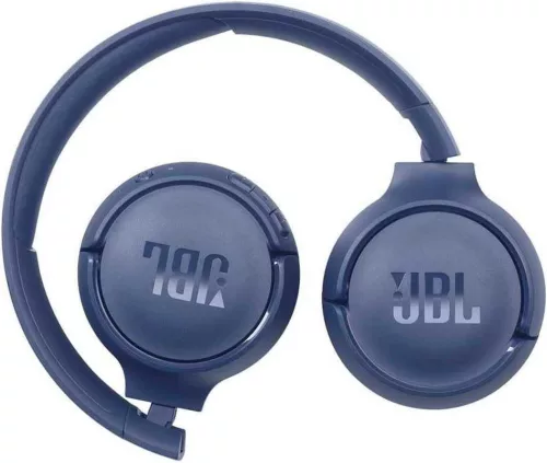 JBL Tune 510BT Bluetooth Fejhallgató, On Ear, Vezeték Nélküli, JBL Pure Bass Hangzás, 32 Ω, 94 dB, Passzív Zajszűrés, USB-C Töltés, 40 Óra Üzemidő, Kék