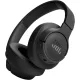 JBL Tune 720BT Vezeték Nélküli Fejhallgató, Over Ear, JBL Pure Bass Sound, Bluetooth 5.3, 32 Ω, 103 dB, 3,5 mm Jack, USB-C, Fekete