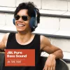 JBL Tune 720BT Vezeték Nélküli Fejhallgató, Over Ear, JBL Pure Bass Sound, Bluetooth 5.3, 32 Ω, 103 dB, 3,5 mm Jack, USB-C, Fekete
