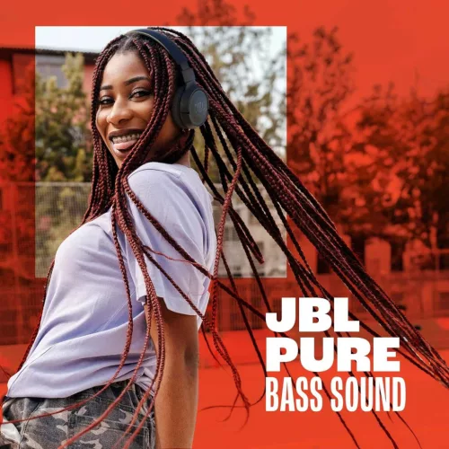 JBL Tune 720BT Vezeték Nélküli Fejhallgató, Over Ear, JBL Pure Bass Sound, Bluetooth 5.3, 32 Ω, 103 dB, 3,5 mm Jack, USB-C, Fekete