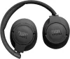 JBL Tune 720BT Vezeték Nélküli Fejhallgató, Over Ear, JBL Pure Bass Sound, Bluetooth 5.3, 32 Ω, 103 dB, 3,5 mm Jack, USB-C, Fekete