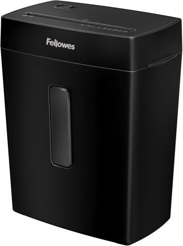 Fellowes FS-8C 8 lapos keresztvágó iratmegsemmisítő otthoni és irodai használatra, 15 literes