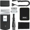 Wahl Pocket Travel Elektromos Borotva - Könnyű, Újratölthető, Flexibilis Fóliás, 45 perc Üzemidővel, Fekete