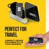 Wahl Pocket Travel Elektromos Borotva - Könnyű, Újratölthető, Flexibilis Fóliás, 45 perc Üzemidővel, Fekete
