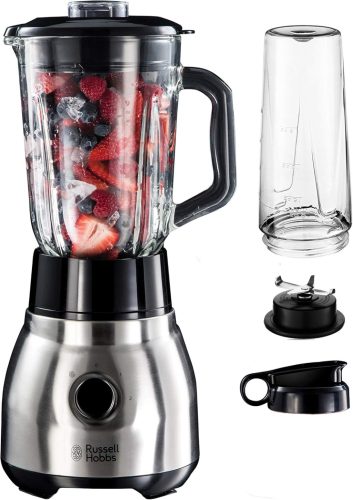 Russell Hobbs 600 W-os 1,5 literes Üveg Turmixgép és Smoothie Készítő