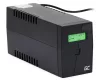 Green Cell 600VA 360W Szünetmentes táp 230V Fekete UPS01LCD