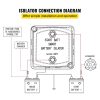 VEVOR 12V Split Charge Relay Kit 140AMP