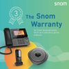 Snom D140 Asztali VoIP Telefon, Vezetékes, PoE, Alacsony Fogyasztás, 2 SIP Fiók, 2,8 TFT LCD Kijelző, Digitális Üzenetrögzítő, Fekete