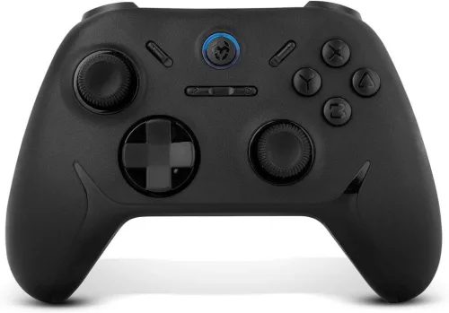 Krom Kadoer Vezeték Nélküli Gamepad, Bluetooth 5.0, USB, Multiplatform PC Nintendo Switch Switch 2 Android iOS, 4 Szintű Dupla Rezgés, Fekete