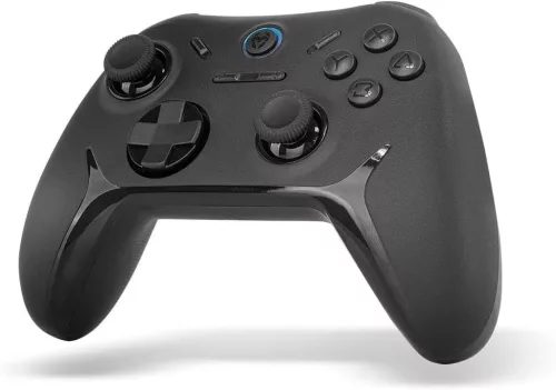 Krom Kadoer Vezeték Nélküli Gamepad, Bluetooth 5.0, USB, Multiplatform PC Nintendo Switch Switch 2 Android iOS, 4 Szintű Dupla Rezgés, Fekete