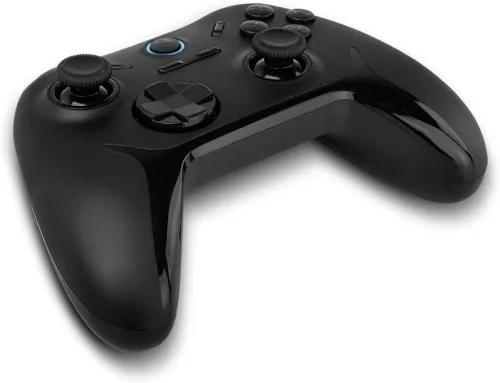 Krom Kadoer Vezeték Nélküli Gamepad, Bluetooth 5.0, USB, Multiplatform PC Nintendo Switch Switch 2 Android iOS, 4 Szintű Dupla Rezgés, Fekete