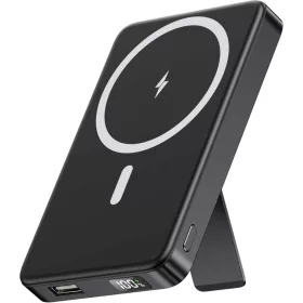   YUJE B20 Magnetic Power Bank, 10000mAh, 15W Vezeték Nélküli Töltés, PD 20W Gyors Töltés, USB Type C, USB-A, Könnyű, Zsebméret, Digitális Kijelző, Fekete