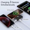 YUJE B20 Magnetic Power Bank, 10000mAh, 15W Vezeték Nélküli Töltés, PD 20W Gyors Töltés, USB Type C, USB-A, Könnyű, Zsebméret, Digitális Kijelző, Fekete