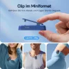 WOLFANG WMP01 MP3 Lejátszó, 64 GB, Bluetooth 5.2, Sportcsipesz, HiFi Veszteségmentes Hang, FM Rádió, Hangrögzítő, Mikro SD, Fejhallgató, Kék