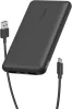 Belkin BoostCharge BPB011 Power Bank, 10000 mAh, 5 V, 3 A, 15 W Összteljesítmény, 3 Port, USB-C, 2x USB-A, Okostelefon Tablet Kompatibilis, Fekete