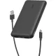 Belkin BoostCharge BPB011 Power Bank, 10000 mAh, 5 V, 3 A, 15 W Összteljesítmény, 3 Port, USB-C, 2x USB-A, Okostelefon Tablet Kompatibilis, Fekete