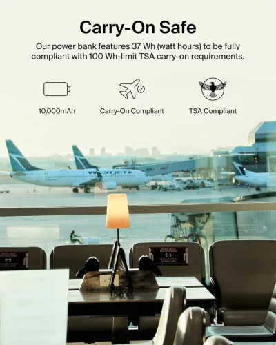Belkin BoostCharge BPB011 Power Bank, 10000 mAh, 5 V, 3 A, 15 W Összteljesítmény, 3 Port, USB-C, 2x USB-A, Okostelefon Tablet Kompatibilis, Fekete