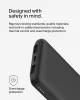 Belkin BoostCharge BPB011 Power Bank, 10000 mAh, 5 V, 3 A, 15 W Összteljesítmény, 3 Port, USB-C, 2x USB-A, Okostelefon Tablet Kompatibilis, Fekete