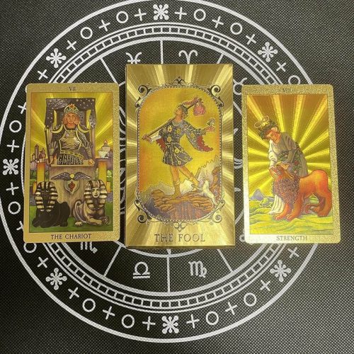  Arany Tarot Kártya 68 Lapos 