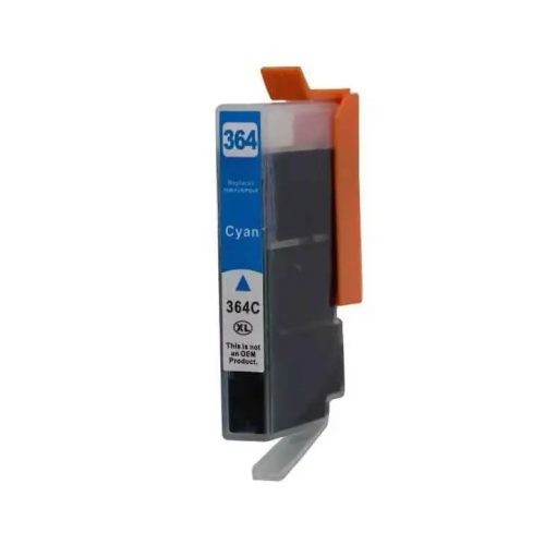 HP 364C XL, CB323EE Kompatibilis Cián Tintapatron