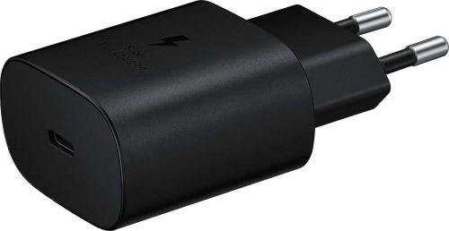 Samsung hálózati adapter, 25W PD USB C, Fekete