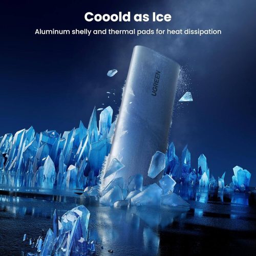 UGREEN M.2 NVMe SSD Ház, USB 3.2 GEN 2 10Gbps