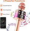 Fede Bluetooth Karaoke Mikrofon (Rózsa Arany)