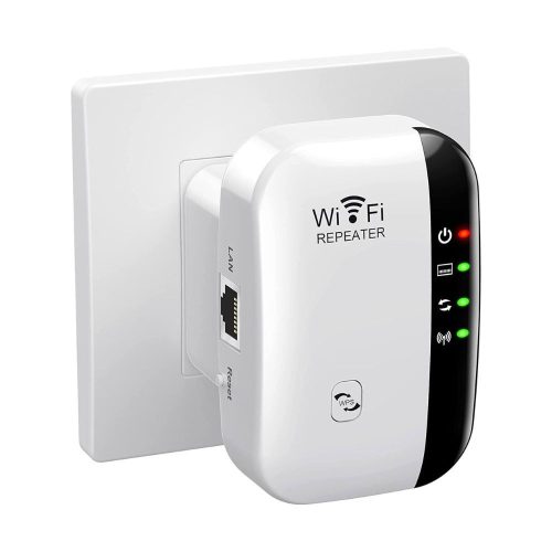 VAIYI WiFi Jelerősítő - 3000 Négyzetláb Hatótávolságú és akár 35 Eszközt Kiszolgáló WiFi Extender